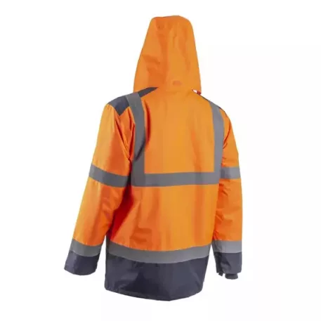 Kazan kombinálható 4/1 Hi-Viz esőkabát (Láthatósági narancsárga XXL)