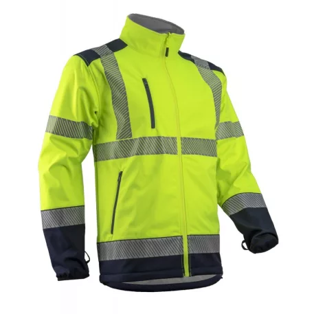 Kazan kombinálható Hi-Viz Sárga Softshell felső (XL)