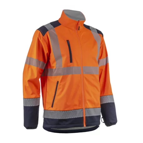 Kazan kombinálható Hi-Viz softshell felső (Láthatósági narancsárga XL)