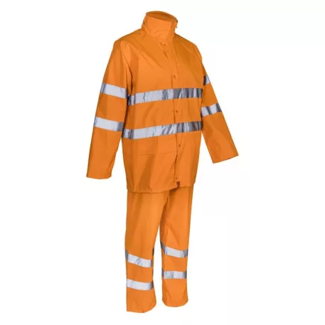 Kawa Hi-Viz narancs PVC esőRuha (S)