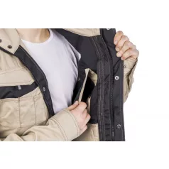 Orosi bézs ripstop munkakabát (XL)