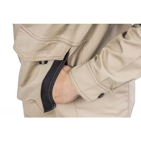 Orosi bézs ripstop munkakabát (XL)