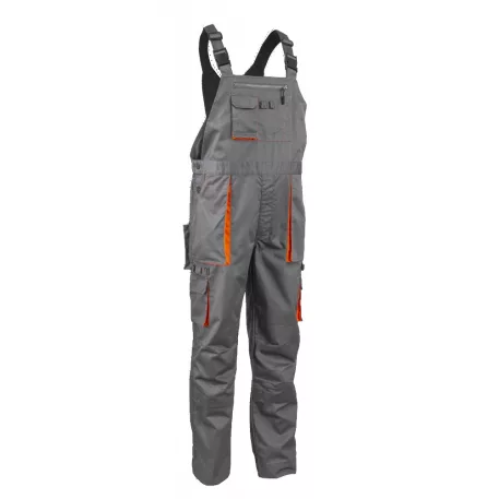 Paddock II Mellesnadrág Szürke-Narancs (4XL)