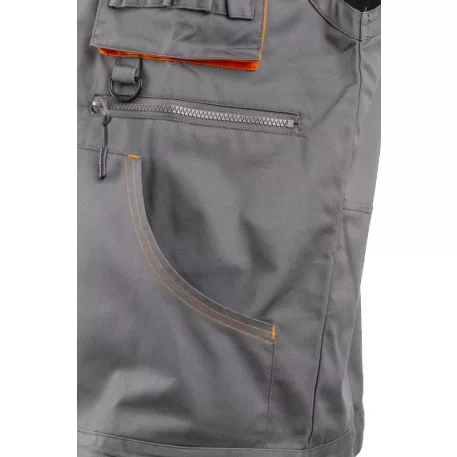 Paddock II Mellény Szürke-narancs (6XL)