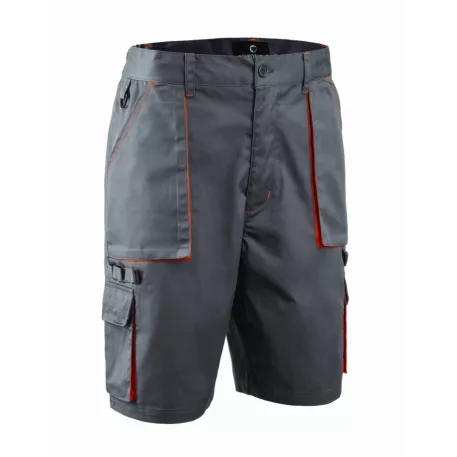 Paddock II Bermuda Rövidnadrág Szürke-Narancs (4XL)