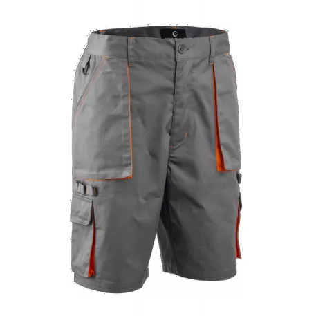 Paddock II Bermuda Rövidnadrág Szürke-Narancs (5XL)