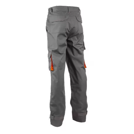 Paddock II Deréknadrág Szürke-Narancs (5XL)