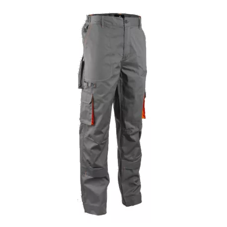 Paddock II Deréknadrág Szürke-Narancs (5XL)