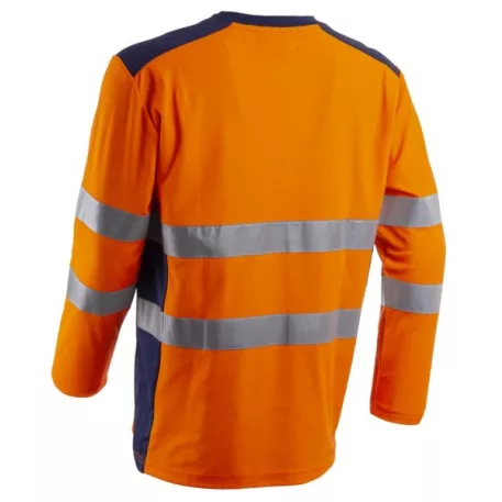 Rikka hosszúujjú póló Hi-Viz narancssárga/Kék (3XL)