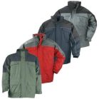 Ripstop Kabát Szürke/Fekete (3XL)