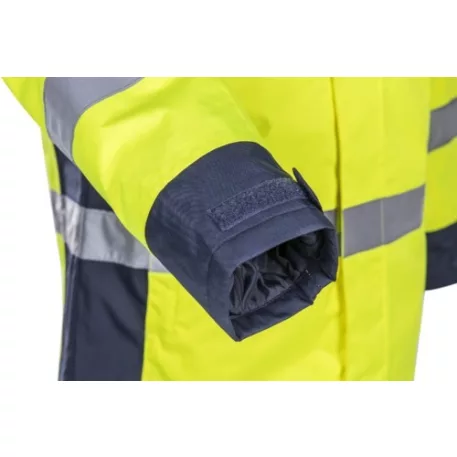 Sokobie Hi-Viz Sárga Sorona béléses télikabát (L)