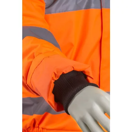 Soukou fluo narancs téli dzseki (M)