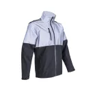 Taka fényvisszaverő betétes fekete Softshell dzseki (L)