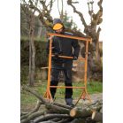 Tamia softshell kabát fekete/narancs (XL)