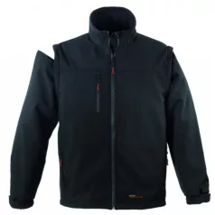 Yang 2/1 softshell dzseki (Fekete XL)