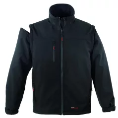 Yang 2/1 softshell dzseki (Fekete XL)
