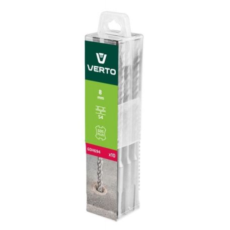 Betonfúró SDS 8x 160 mm Verto 60H694 S4 /10 db
