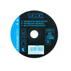 VÁGÓKORONG VERTO 61H404 115X1,0 FÉM INOX