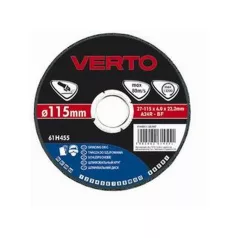 Tisztítókorong Fém 115x6 Verto 61H455