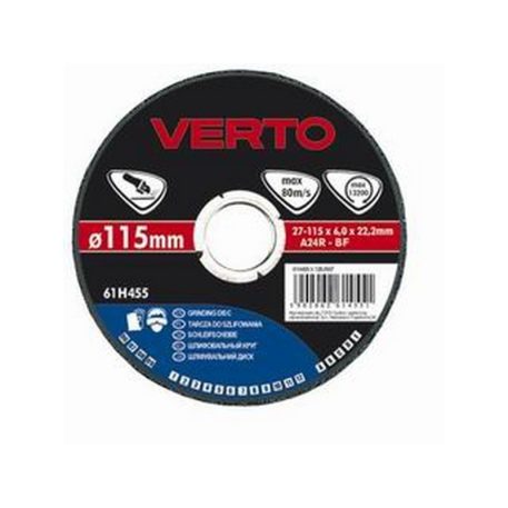 Tisztítókorong Fém 115x6 Verto 61H455