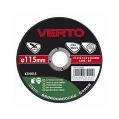 VÁGÓKORONG VERTO 61H515 115X3,0 KŐ