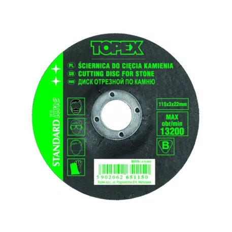 VÁGÓKORONG VERTO 61H523 230X3,0 KŐ