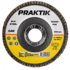 PRAKTIK Csiszolótárcsa p007 115 A40