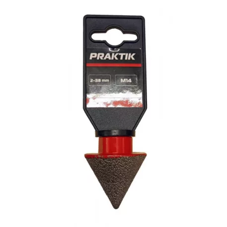 Praktik Csapos köszörűkő, gyémánt , 2-38mm, m14/ p1011