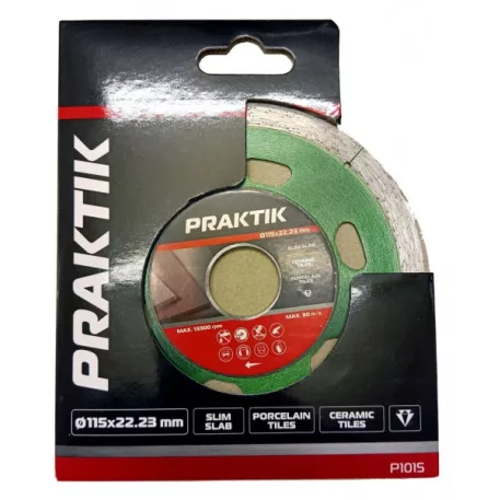 Praktik Gyémántvágó vékony lapokhoz - 115mm/ p1015