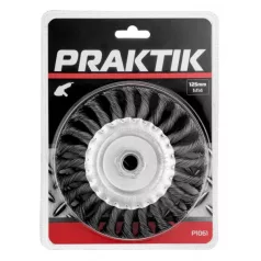 PRAKTIK Drótkorong sodrott 125 mm M14 / P1061