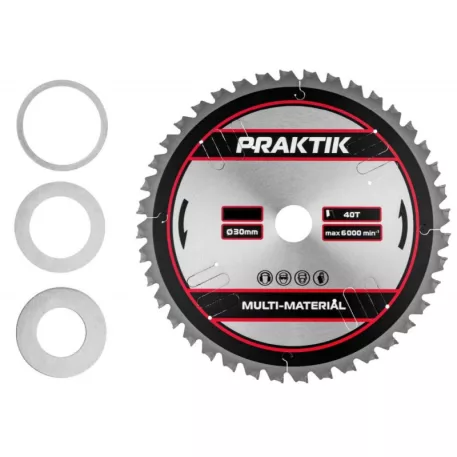 PRAKTIK Körfűrészlap 185x30 z40 / p1073