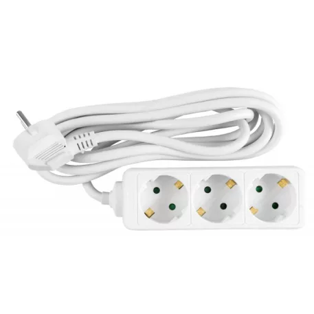 Praktik Elosztó 3-as, 3 m kábellel 3x1,5mm2/ p119