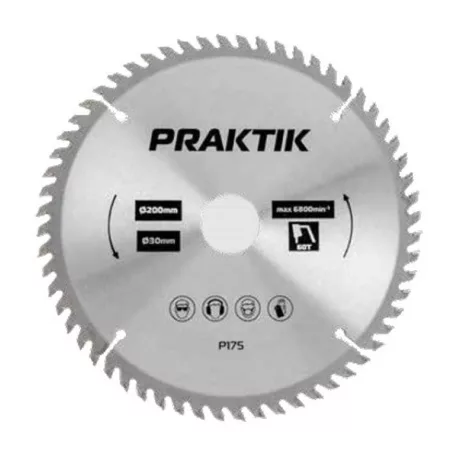 PRAKTIK Körfűrészlap 200x30 z60 / p175