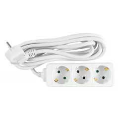 Praktik Elosztó 3-as, 5 m kábellel 3x1,5mm2/ p293