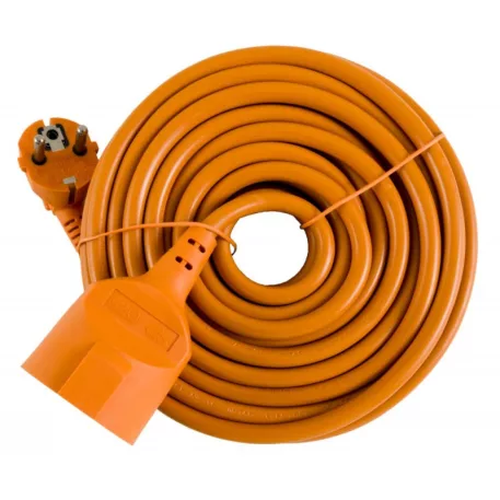 Praktik Kábelhosszabbító 20 m 3x1,5mm2, orange/ p294