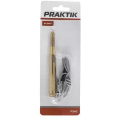 Praktik Fázisceruza autós 140mm réz/ p343