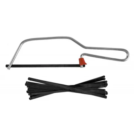 Praktik Fémfűrész +12db fűrészlap 150mm/ p529
