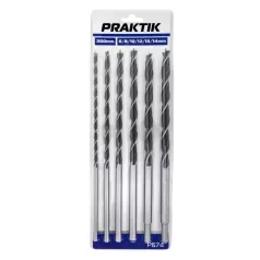 PRAKTIK Fafúró készlet 6-14mm 300 mm 5r. / P674