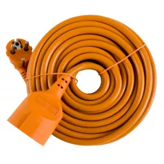 Praktik Kábelhosszabbító 30 m 3x1,5mm2, orange/ p704