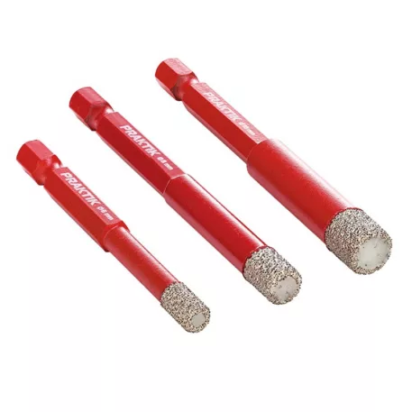 Praktik Gyémánt fúró klt 6/8/10 mm 3db/ p837