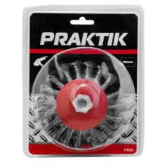 PRAKTIK Drótkorong sodrott 115mm m14/ p860