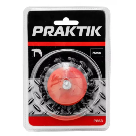 PRAKTIK Drótkorong sodrott 75mm csapos / p863