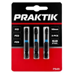 PRAKTIK Behajtótüske p949 pz1/pz2/pz3 50mm / 3db