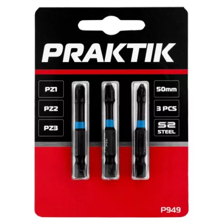 PRAKTIK Behajtótüske p949 pz1/pz2/pz3 50mm / 3db