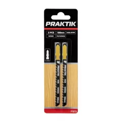 PRAKTIK Dekopírfűrészlap p973 100 mm / 2 db hcs/6tpi