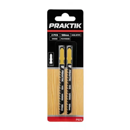 PRAKTIK Dekopírfűrészlap p973 100 mm / 2 db hcs/6tpi