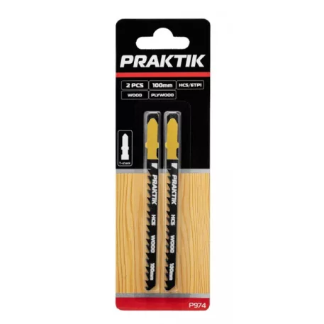 PRAKTIK Dekopírfűrészlap p974 100 mm / 2 db hcs/6tpi