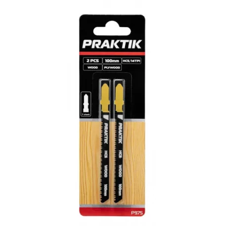 PRAKTIK Dekopírfűrészlap p975 100 mm / 2 db hcs/14tpi