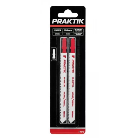 PRAKTIK Dekopírfűrészlap p976 130 mm / 2 db 14tpi bi-metal