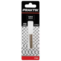 PRAKTIK Csigafúró co 1.5X40mm p986 / 5db